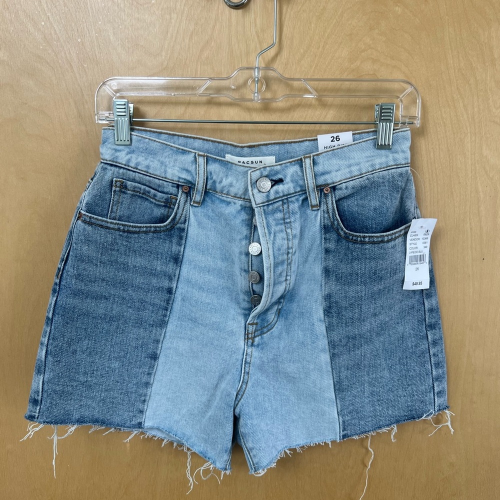PacSun denim shorts